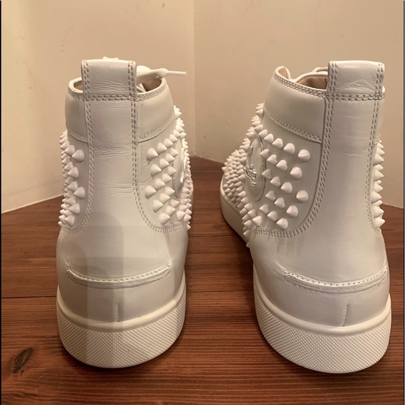 Christian Louboutin Louis Flat Calf Spikes EU 45.5 - Picture 9 of 12